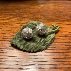 Vintage Sterling Silver Earrings